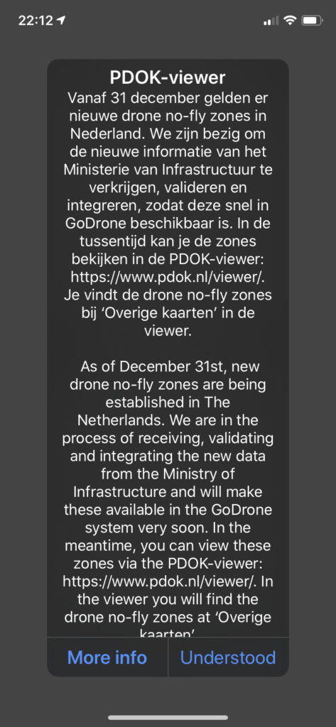 pdok viewer no-fly-zones tekst afbeelding